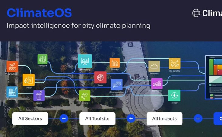 „ClimateOS” klimato srities veiksmų planavimo programinė įranga