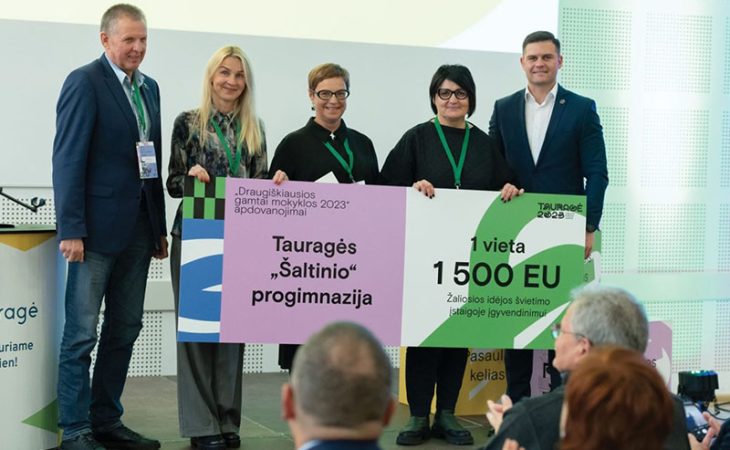 „Draugiškiausia gamtai mokykla“ apdovanojimai